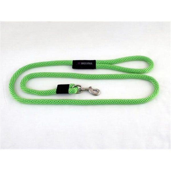 Soft Lines Soft Lines P10610LIMEGREEN Dog Snap Leash 0.37 In. Diameter By 10 Ft. - Lime Green P10610LIMEGREEN